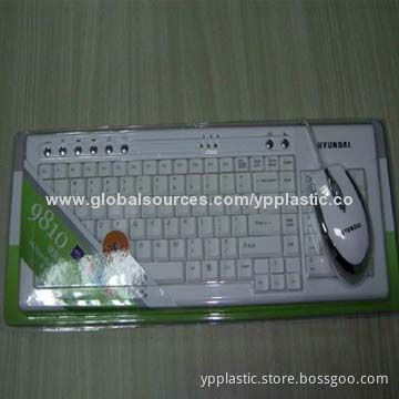 Double clamshell packing for keyboard